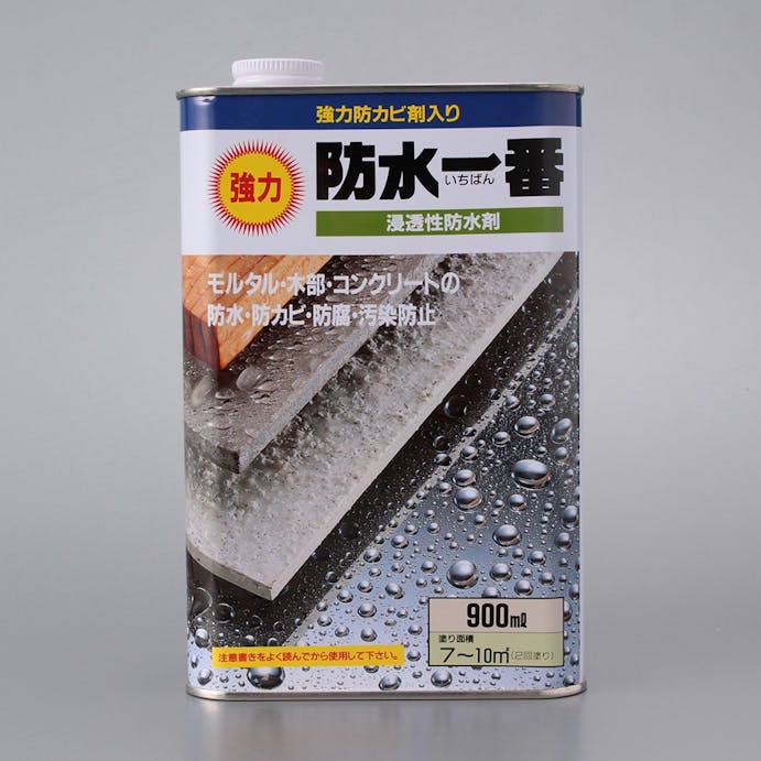 日本特殊塗料 浸透性防水剤 強力 防水一番 強力防カビ剤入り 900ml