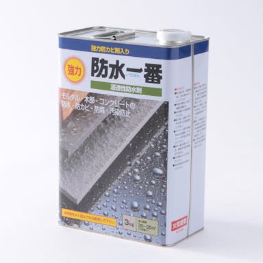日本特殊塗料 浸透性防水剤 強力 防水一番 強力防カビ剤入り 3kg