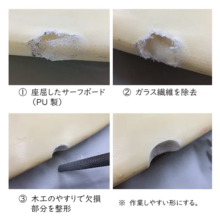 日本特殊塗料 サーフ補修セット