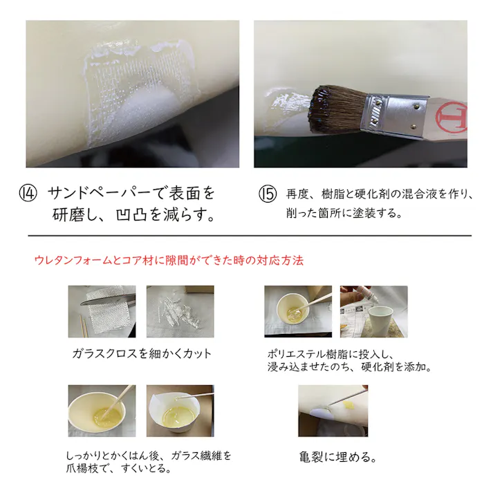 日本特殊塗料 サーフ補修セット