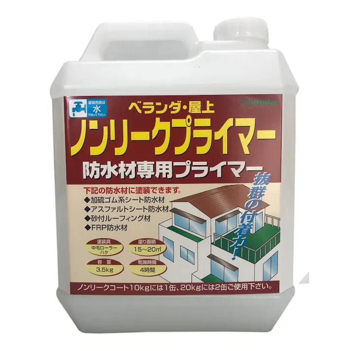 日本特殊塗料 ベランダ・屋上用 ノンリークプライマー 防水材専用プライマー 3.5kg【別送品】
