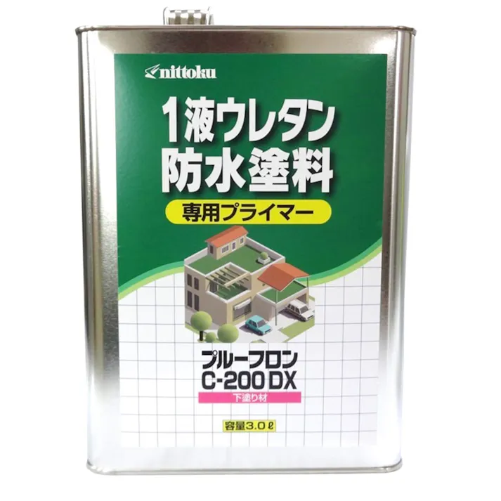日本特殊塗料 1液ウレタン防水塗料 プルーフロンC-200DX 専用プライマー 3L【別送品】