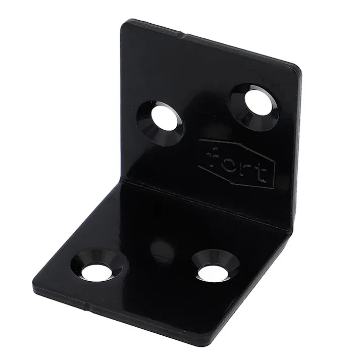2×4用金具アングル 黒塗装 A1