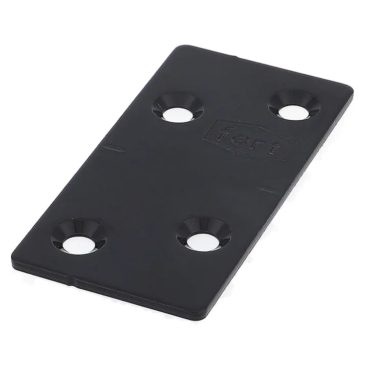 2×4用金具プレート 黒塗装 P1