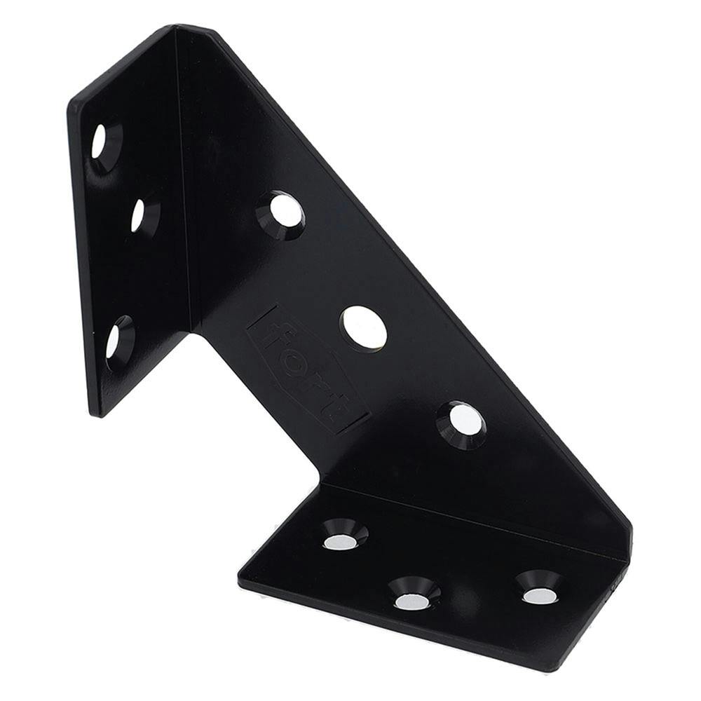 2×4用金具コーナー 黒塗装 C1