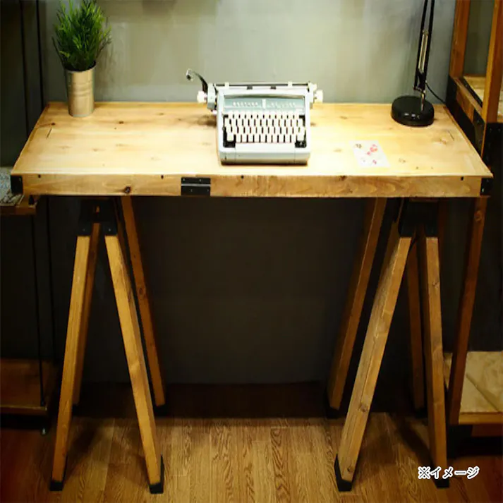 ソーホースブラケット 2個セット 白塗装