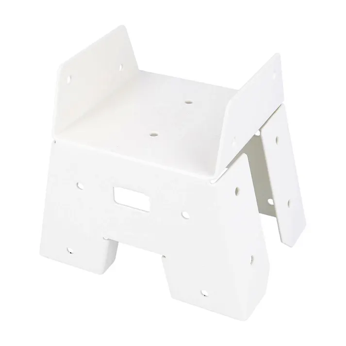 ソーホースブラケット 2個セット 白塗装