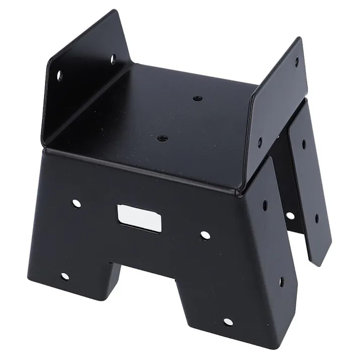 ソーホースブラケット 2個セット 亜鉛黒