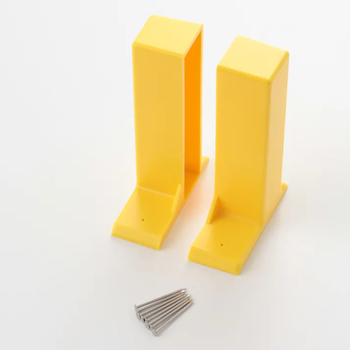 石こう壁用棚受け グッドラック イエロー 52-315