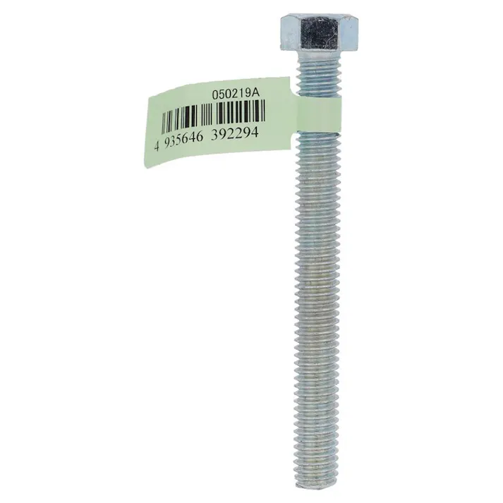 六角ボルト メッキ 押ねじ 35-229 W3/8×90mm バラJAN付