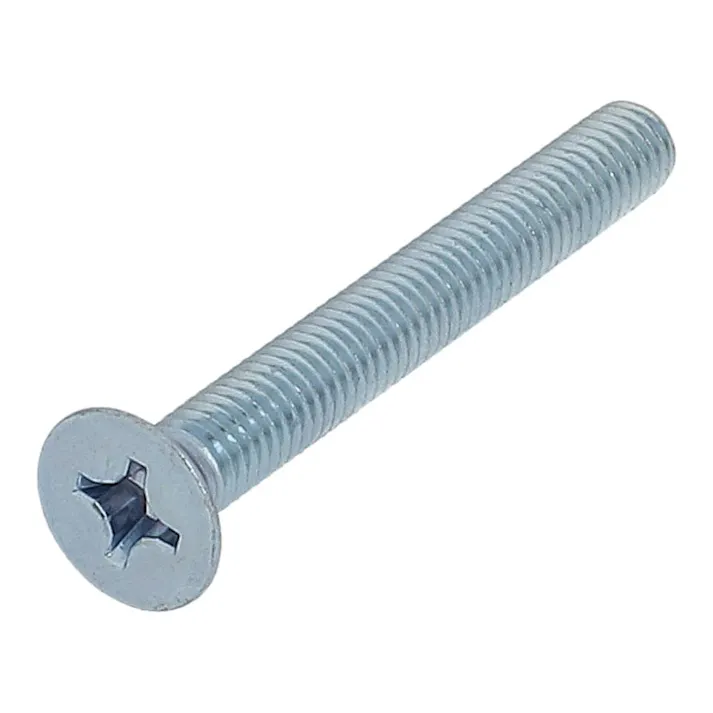 小ねじ 皿 ユニクロ 61-148 M6×50mm 20本入 袋売