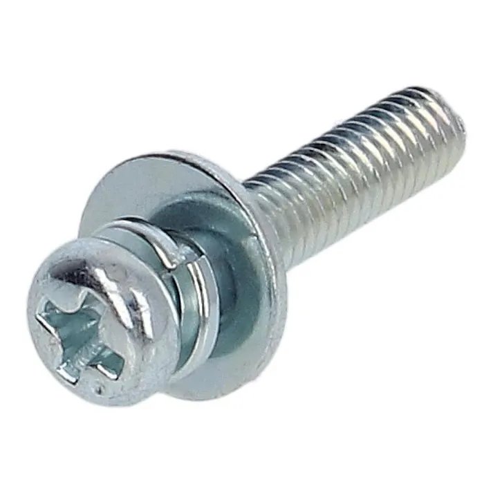 座金組込小ねじ P-3 ユニクロ 61-314 M4×20mm 50本入 袋売