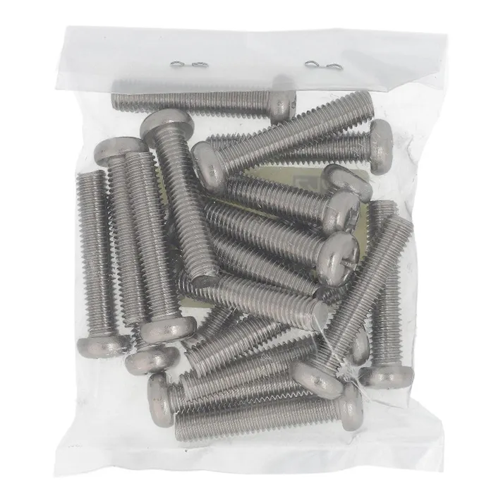 小ねじ なべ ステンレス 62-522 M8×40mm 20本入 袋売