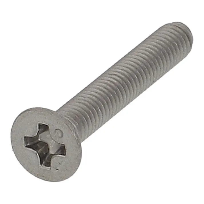 小ねじ 皿 ステンレス 62-535 M3×20mm 50本入 袋売