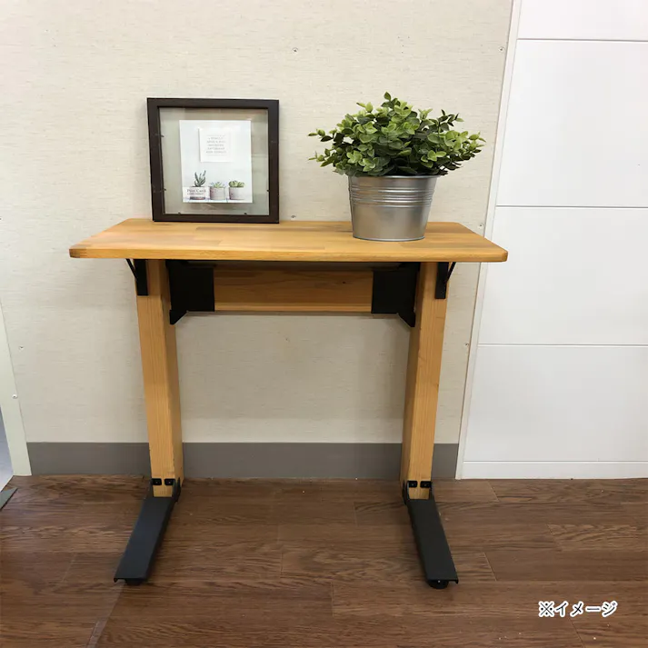 2×4材を立てる脚 ブラック 250