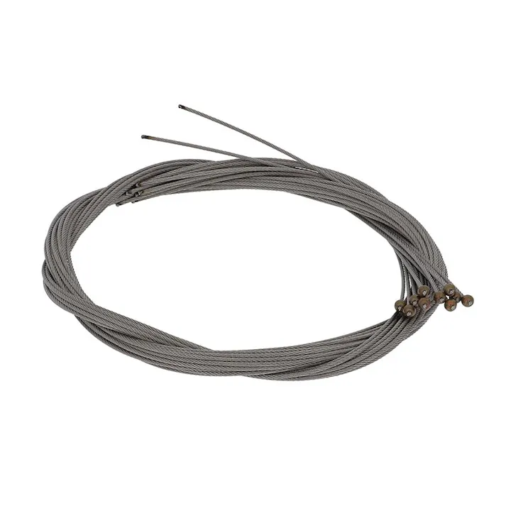 ワイヤーパーツ ステンワイヤー 真鍮ボール+ハンダ 1.0mm-1m 72-205