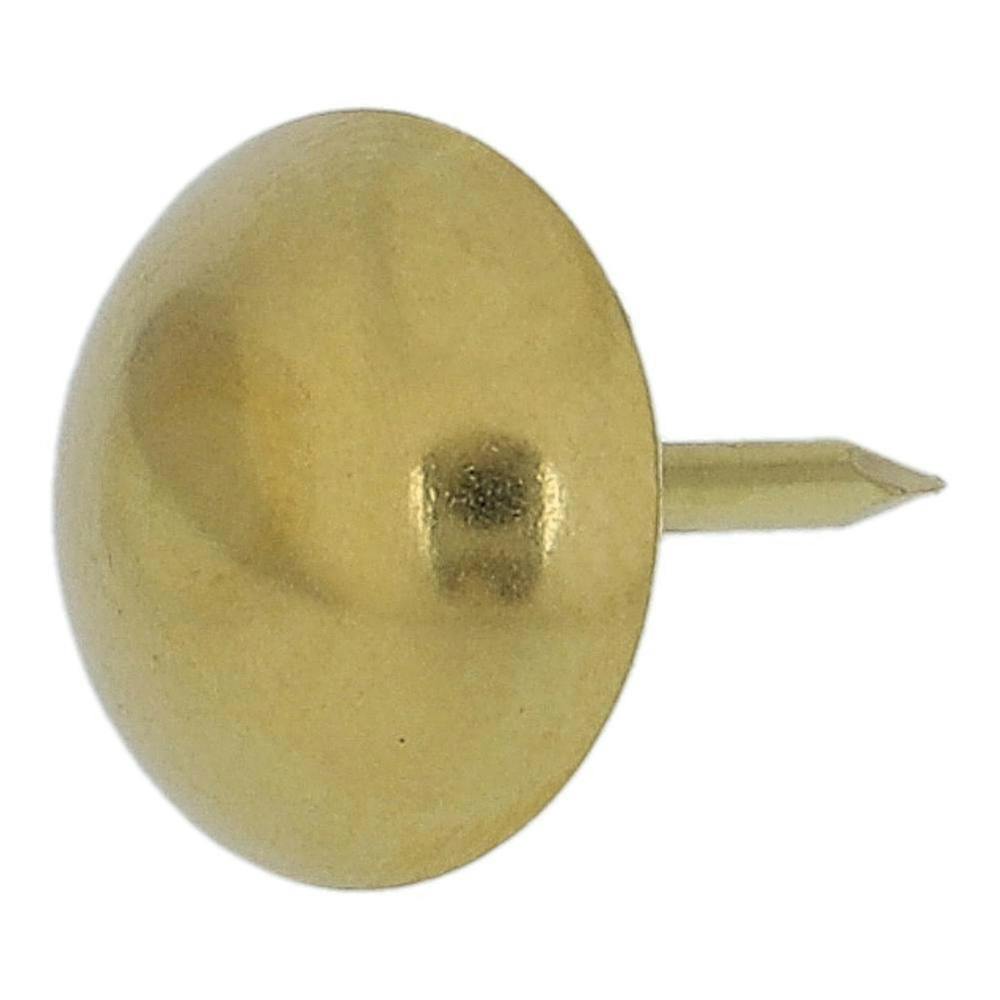 真鍮生地 太鼓鋲 16mm AO-403 8入 | ねじ・くぎ・針金・建築金物 通販