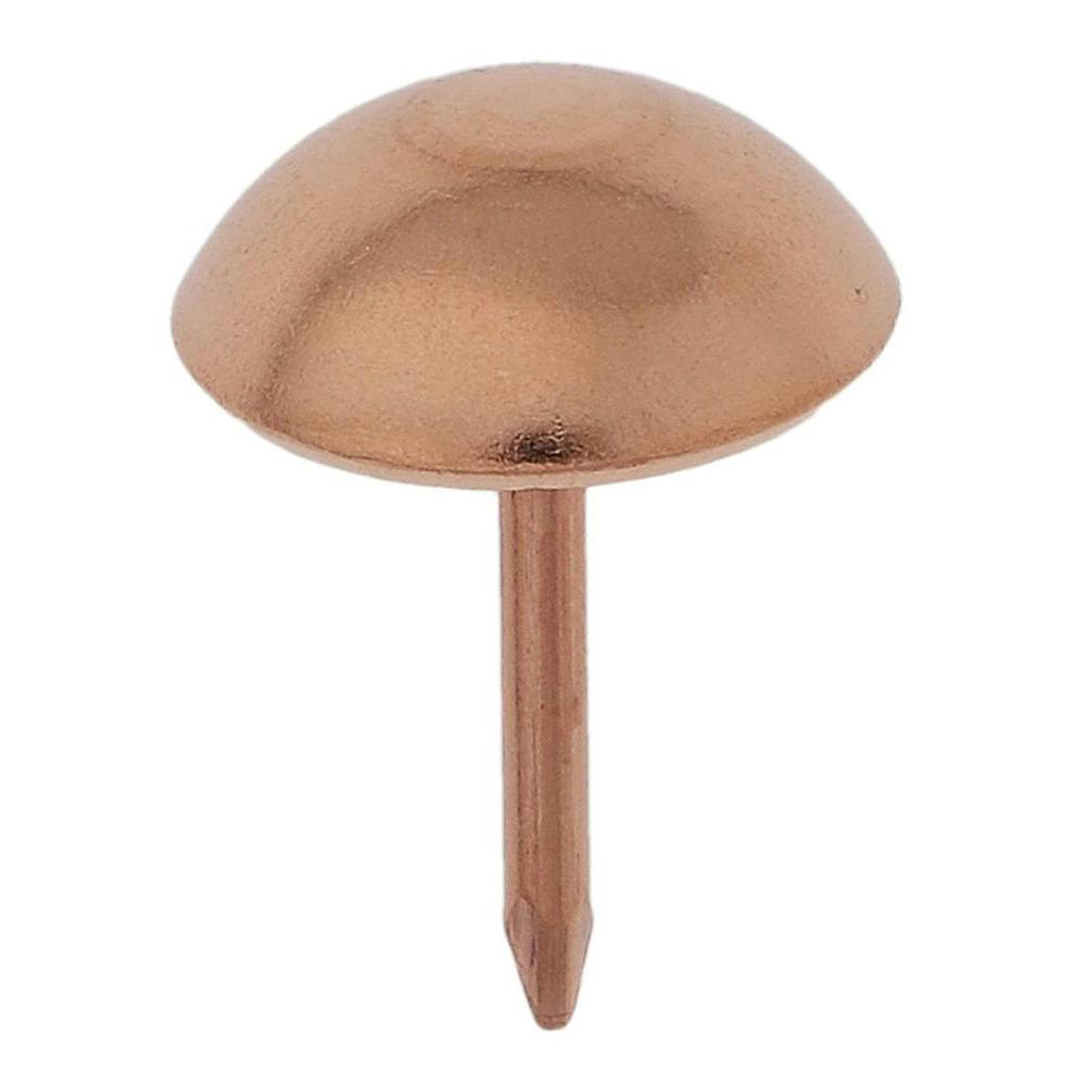 銅生地 太鼓鋲 16mm AO-413 8入 | ねじ・くぎ・針金・建築金物
