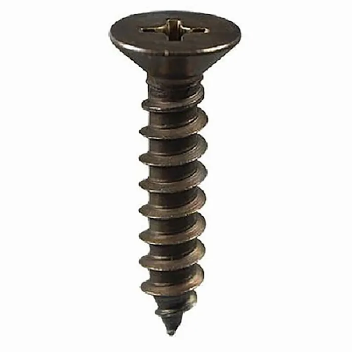 タッピング ステンレス 皿 ブロンズ CO-348 3.5×12mm 12入 小袋