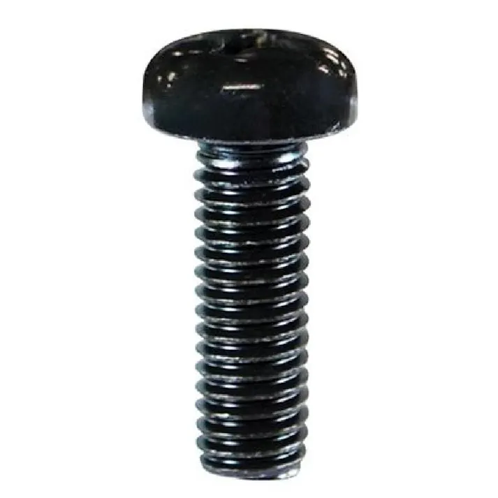 小ねじ 鉄/メッキ 黒 EO-121 3×8mm 16本入 小袋