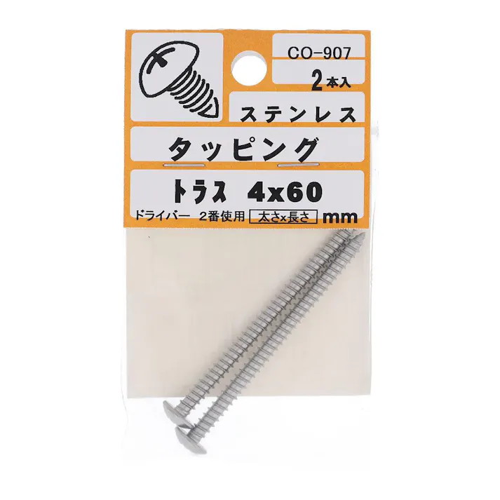 ステンタッピング トラス CO-907 4×60mm