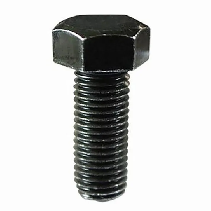 細目ボルト 亜鉛黒 JO-013 P-1.5 M12×25mm 2入 小袋