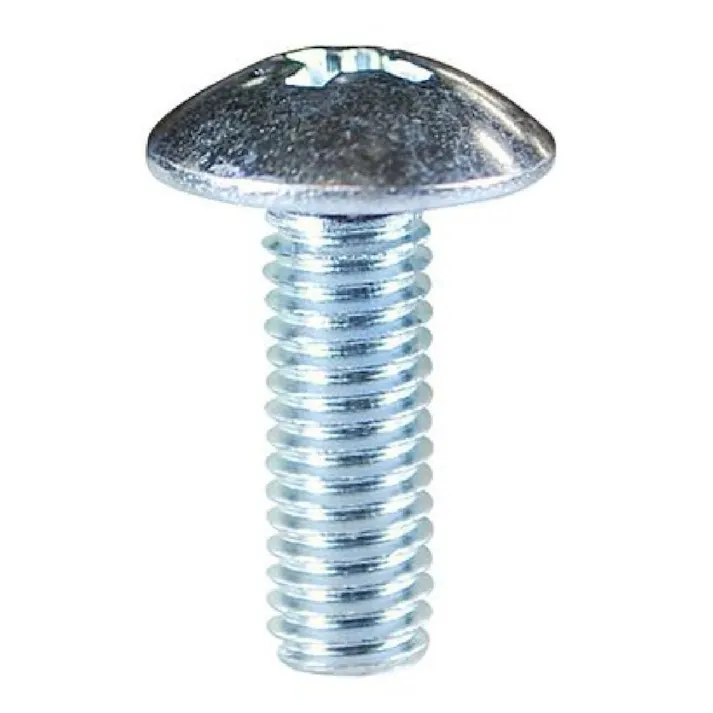 小ねじ トラス 鉄/ユニクロメッキ EO-686 2.6×8mm 5本入 小袋