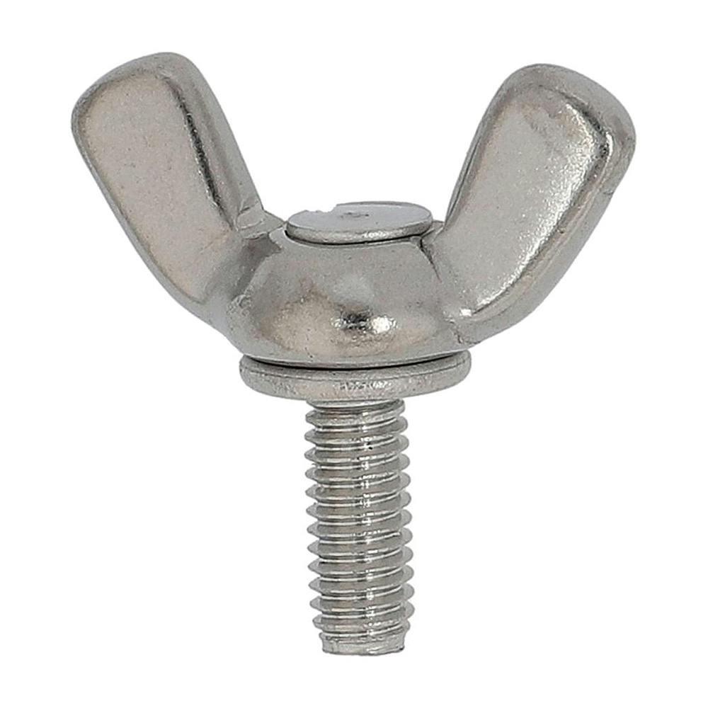 ステンレス 蝶ボルト JO-731 4×10mm 2入 | ねじ・くぎ・針金・建築金物