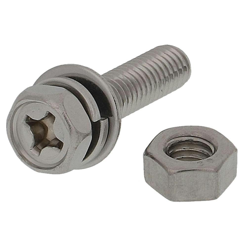 ステンレス アプセットボルトP＝3 FO-414 6×25mm 4入 | ねじ・くぎ