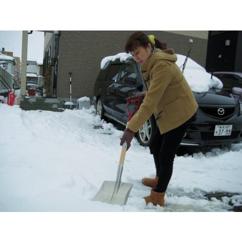 CAINZ-DASH】コンパル アルミ雪スコ （角型） 007879【別送品】 | 環境