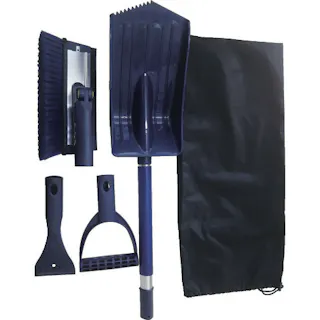 【CAINZ-DASH】コンパル スノーブラシ・スコップセット収納袋付 030013【別送品】