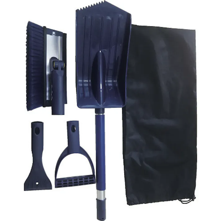 【CAINZ-DASH】コンパル スノーブラシ・スコップセット収納袋付 030013【別送品】