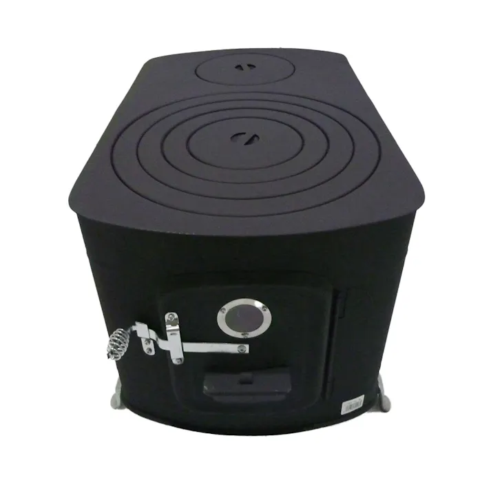 角型ストーブガードなしワイド ブラック 煙突別売【別送品】