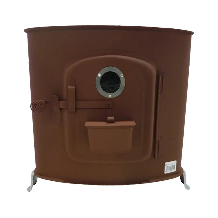 角型ストーブガードなしワイド レンガ調 煙突別売【別送品】