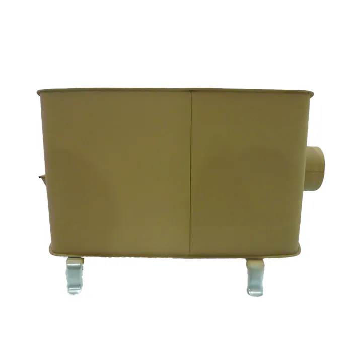 角型ストーブガードなしワイド ベージュ 煙突別売【別送品】