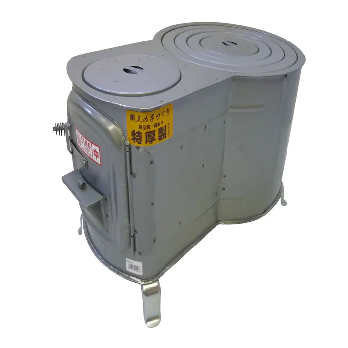 特厚時計型ストーブ 中【別送品】