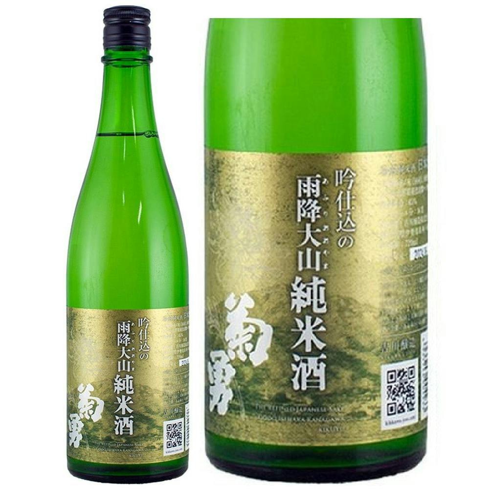 菊勇 吟仕込みの雨降大山純米酒 720ml