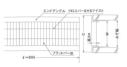 細目型グレーチング HUP240-19【別送品】 | 建築資材・木材