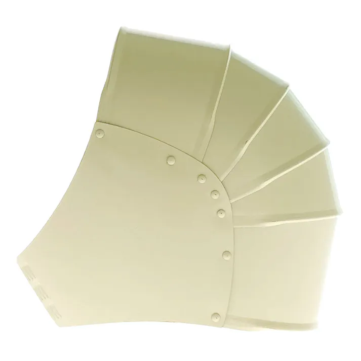 ラッキングカバーエルボ ニュークリーム 40A×20