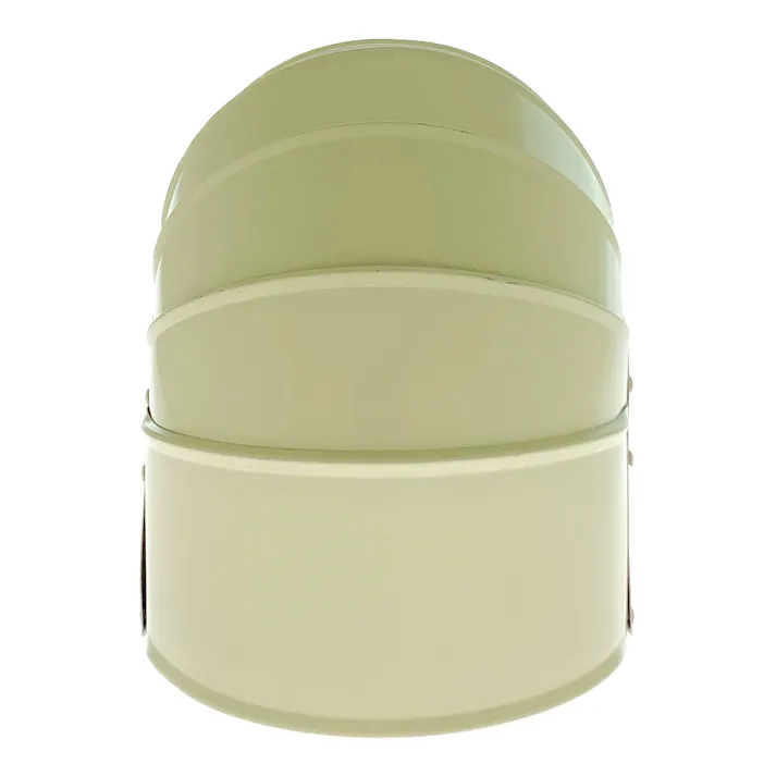 ラッキングカバーエルボ ニュークリーム 40A×20