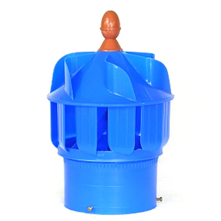 ベンチレータ ブルー 自然換気回転式 VU100