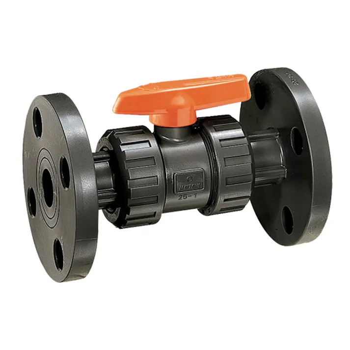 塩ビ製フランジ式ボールバルブ 50