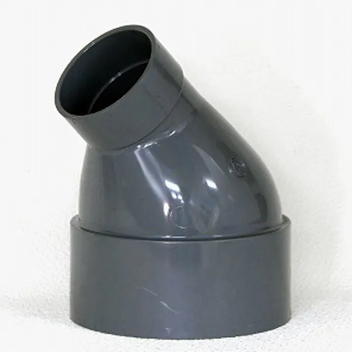 VU継手 45度異径エルボ 100×50