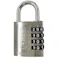【CAINZ-DASH】アバス社 屋外用ダイヤル式南京錠 165IB/40 SILVER 165IB/40 SILVER【別送品】