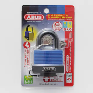 ABUS 南京錠 アクアセーフ BP701IB-45