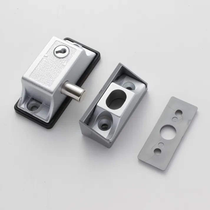 日本ロックサービス 防犯強化ロック 勝手口・個室用 インサイドロック シルバー DS-1N-1U