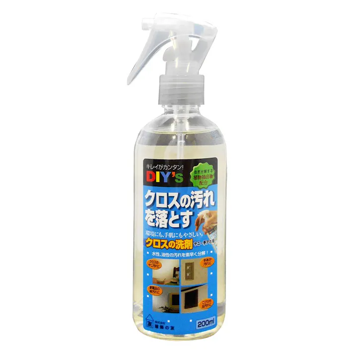建築の友 クロスの洗剤 ヤニ・手アカ用 CC-01 200ml