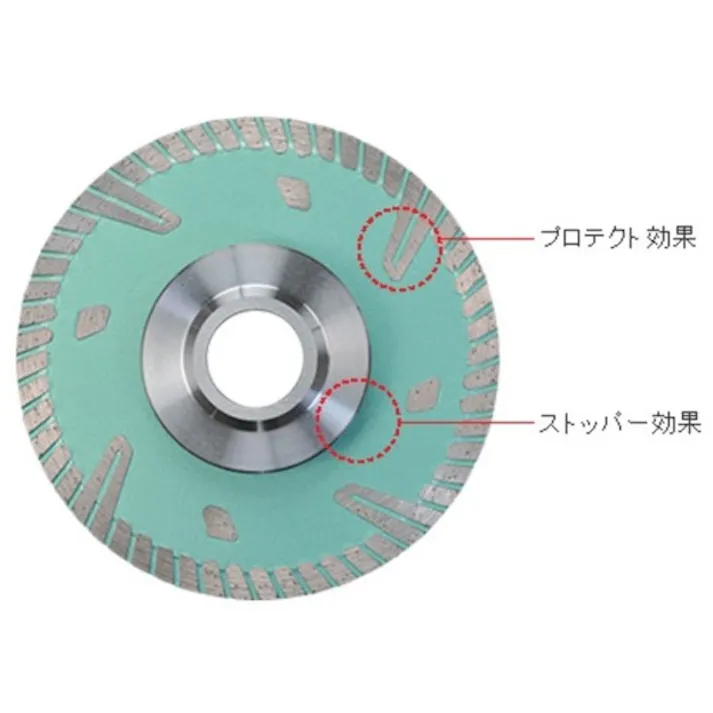 【CAINZ-DASH】三京ダイヤモンド工業 ダイヤモンドカッター RZプロテクト面いち 105×1.8×6.0×20.0 RZ-FD4【別送品】