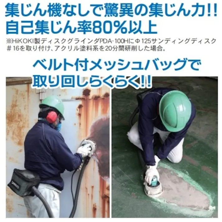 【CAINZ-DASH】三京ダイヤモンド工業 クリーン太くんサンディングディスク用 自己集じんタイプ(マキタ用) DA-4S-M【別送品】