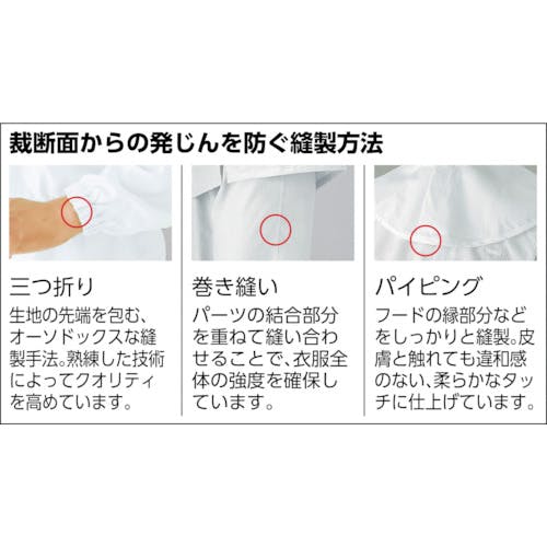 【特別セール品】 CAINZ-DASH】ゴールドウイン フロントファスナー クリーンスーツ 研究用衣類・小物